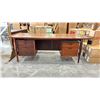 Image 2 : MID CENTURY DANISH MODERN ROSEWOOD DESK (MADE IN DENMARK) - APPROX.