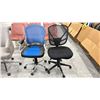 Image 1 : BLACK MESH BACK OFFICE CHAIR & BLUE MESH BACK OFFICE CHAIR