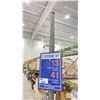 Image 2 : METAL SIGN ON 8' METAL POST