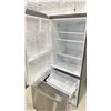 Image 3 : GE STAINLESS STEEL SWING OUT FRIDGE WITH ROLLOUT FREEZER 30"W
