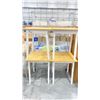 Image 1 : 4 SQUARE END TABLES 25.5" X 25.5" X 30"H