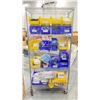 Image 1 : METAL ROLLING RACK WITH ASSORTED PROP CONTENTS (RACK INCLUDED & MUST BE TAKEN)