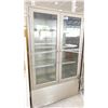 Image 2 : PORTABLE STAINLESS STEEL WINDOWED CORROSIVE LIQUID STORAGE CABINET 47" X 18" X 77"H