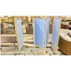Image 1 : (3) PORTABLE 3 PANEL MEDICAL SCREENS