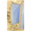 Image 3 : (3) PORTABLE 3 PANEL MEDICAL SCREENS