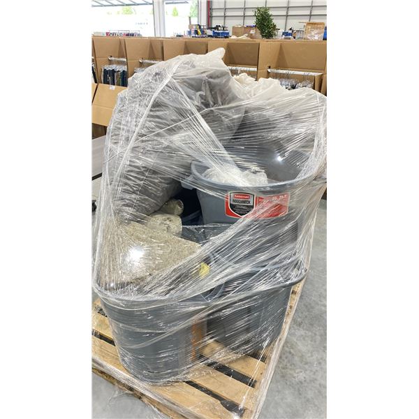 PALLET OF ASSORTED SHOW PROP ROCKS & STONES