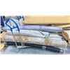 Image 1 : PUSH CART WITH ASSORTED AREA RUGS (CART INCLUDED & MUST BE TAKEN)