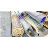Image 2 : PUSH CART WITH ASSORTED AREA RUGS (CART INCLUDED & MUST BE TAKEN)