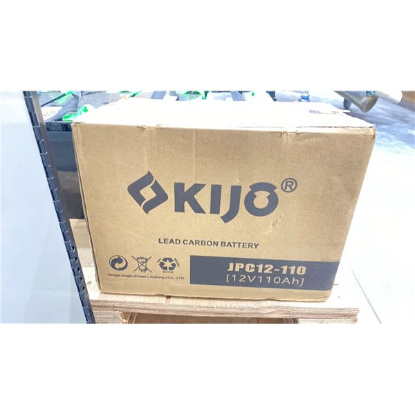KIJO LEAD CARBON BATTERY JPC12-110 12V 110AH