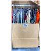 Image 2 : WARDROBE BOX OF ASSORTED CLOTHING (BOX AND ALL CONTENTS MUST BE TAKEN)