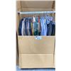 Image 2 : WARDROBE BOX OF ASSORTED CLOTHING (BOX AND ALL CONTENTS MUST BE TAKEN)
