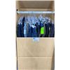 Image 2 : WARDROBE BOX OF ASSORTED CLOTHING (BOX AND ALL CONTENTS MUST BE TAKEN)