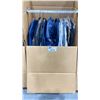 Image 2 : WARDROBE BOX OF ASSORTED CLOTHING (BOX AND ALL CONTENTS MUST BE TAKEN)