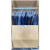 Image 2 : WARDROBE BOX OF ASSORTED CLOTHING (BOX AND ALL CONTENTS MUST BE TAKEN)