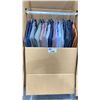 Image 2 : WARDROBE BOX OF ASSORTED CLOTHING (BOX AND ALL CONTENTS MUST BE TAKEN)