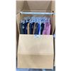 Image 2 : WARDROBE BOX OF ASSORTED CLOTHING (BOX AND ALL CONTENTS MUST BE TAKEN)