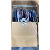 Image 2 : WARDROBE BOX OF ASSORTED CLOTHING (BOX AND ALL CONTENTS MUST BE TAKEN)