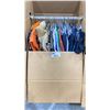 Image 2 : WARDROBE BOX OF ASSORTED CLOTHING (BOX AND ALL CONTENTS MUST BE TAKEN)