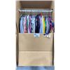 Image 2 : WARDROBE BOX OF ASSORTED CLOTHING (BOX AND ALL CONTENTS MUST BE TAKEN)