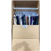 Image 2 : WARDROBE BOX OF ASSORTED CLOTHING (BOX AND ALL CONTENTS MUST BE TAKEN)