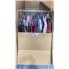 Image 2 : WARDROBE BOX OF ASSORTED CLOTHING (BOX AND ALL CONTENTS MUST BE TAKEN)