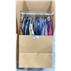 Image 2 : WARDROBE BOX OF ASSORTED CLOTHING (BOX AND ALL CONTENTS MUST BE TAKEN)