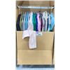 Image 2 : WARDROBE BOX OF ASSORTED CLOTHING (BOX AND ALL CONTENTS MUST BE TAKEN)