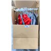 Image 2 : WARDROBE BOX OF ASSORTED CLOTHING (BOX AND ALL CONTENTS MUST BE TAKEN)