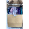 Image 2 : WARDROBE BOX OF ASSORTED CLOTHING (BOX AND ALL CONTENTS MUST BE TAKEN)