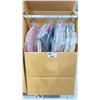 Image 2 : WARDROBE BOX OF ASSORTED CLOTHING (BOX AND ALL CONTENTS MUST BE TAKEN)