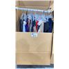 Image 2 : WARDROBE BOX OF ASSORTED CLOTHING (BOX AND ALL CONTENTS MUST BE TAKEN)