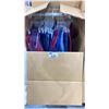 Image 2 : WARDROBE BOX OF ASSORTED CLOTHING (BOX AND ALL CONTENTS MUST BE TAKEN)