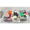 Image 1 : 3 LARGE BINS OF ASSORTED HANDBAGS