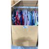 Image 2 : WARDROBE BOX OF ASSORTED CLOTHING (BOX AND ALL CONTENTS MUST BE TAKEN)