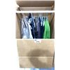 Image 2 : WARDROBE BOX OF ASSORTED CLOTHING (BOX AND ALL CONTENTS MUST BE TAKEN)