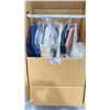 Image 2 : WARDROBE BOX OF ASSORTED CLOTHING (BOX AND ALL CONTENTS MUST BE TAKEN)