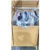 Image 2 : WARDROBE BOX OF ASSORTED CLOTHING (BOX AND ALL CONTENTS MUST BE TAKEN)