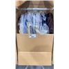Image 2 : WARDROBE BOX OF ASSORTED CLOTHING (BOX AND ALL CONTENTS MUST BE TAKEN)