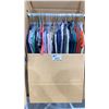 Image 2 : WARDROBE BOX OF ASSORTED CLOTHING (BOX AND ALL CONTENTS MUST BE TAKEN)