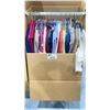 Image 2 : WARDROBE BOX OF ASSORTED CLOTHING (BOX AND ALL CONTENTS MUST BE TAKEN)