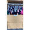 Image 2 : WARDROBE BOX OF ASSORTED CLOTHING (BOX AND ALL CONTENTS MUST BE TAKEN)