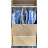 Image 2 : WARDROBE BOX OF ASSORTED CLOTHING (BOX AND ALL CONTENTS MUST BE TAKEN)