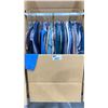 Image 2 : WARDROBE BOX OF ASSORTED CLOTHING (BOX AND ALL CONTENTS MUST BE TAKEN)