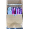 Image 2 : WARDROBE BOX OF ASSORTED CLOTHING (BOX AND ALL CONTENTS MUST BE TAKEN)