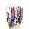 Image 2 : RACK OF ASSORTED WARDROBE CLOTHING (RACK INCLUDED & MUST BE TAKEN)