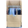 Image 2 : WARDROBE BOX OF ASSORTED CLOTHING (BOX AND ALL CONTENTS MUST BE TAKEN)