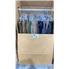 Image 2 : WARDROBE BOX OF ASSORTED CLOTHING (BOX AND ALL CONTENTS MUST BE TAKEN)