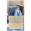 Image 2 : WARDROBE BOX OF ASSORTED CLOTHING (BOX AND ALL CONTENTS MUST BE TAKEN)