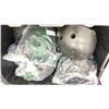 Image 2 : PALLET OF ASSORTED SHOW PROPS & BIN OF ASSORTED BIKE HELMETS