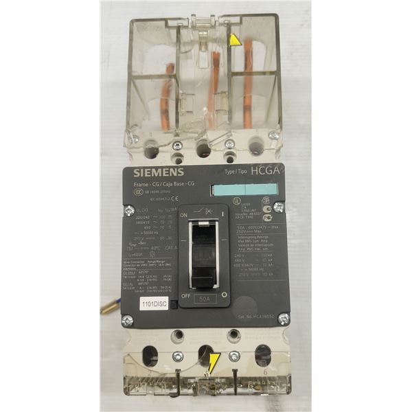 Siemens #3VL1105-2KM30-0AA0 Circuit Breaker Type HCGA